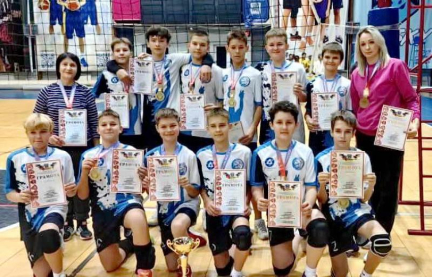 Волейболисты из Волгодонска завоевали золото Чемпионата области 
