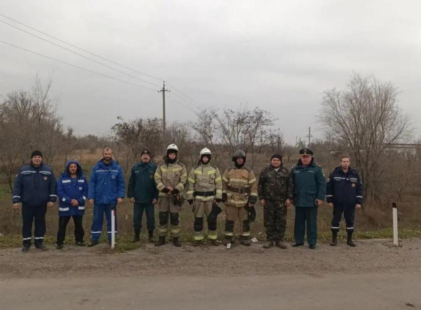 В Волгодонском районе прошли учения по обеспечению безопасности в зимний период