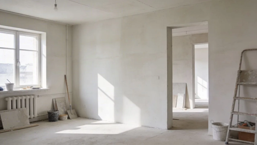 Услуга дня: штукатурка под ключ от 100 м2 со скидкой 10% от компании «Эстетика»