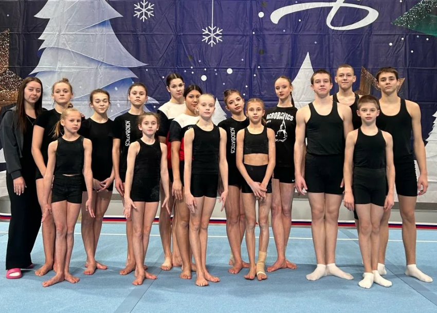 Акробаты из Волгодонска триумфально выступили на соревнованиях «Звёзды Кремля»