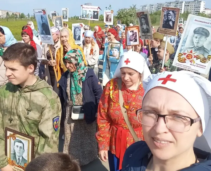 «Память под сводами храма»: в соборе Рождества Христова прошел свой «Бессмертный полк»
