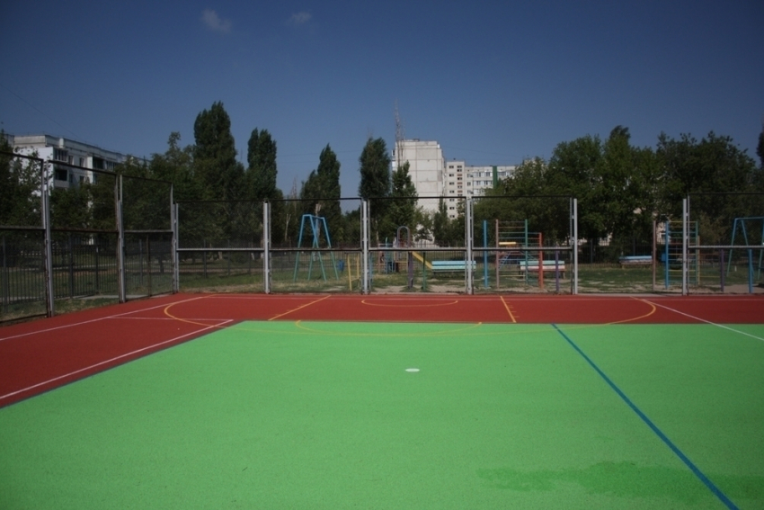 В Волгодонске завершилась реконструкция стадиона школы №21