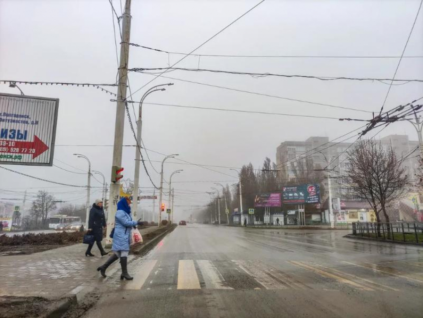 Снег с дождем и сильный туман ждут волгодонцев сегодня