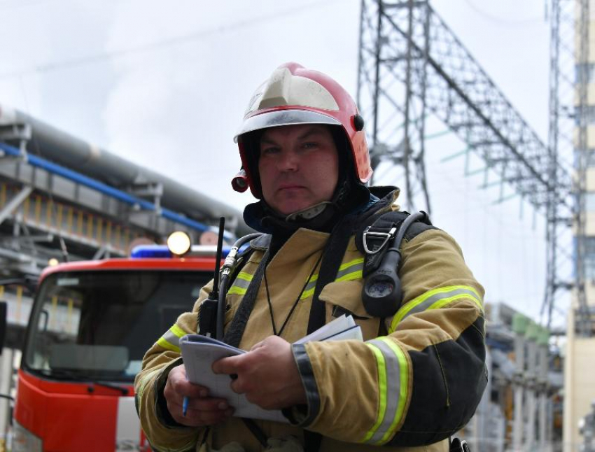 Более 40 человек приняли участие в пожарно-тактических учениях на Ростовской АЭС