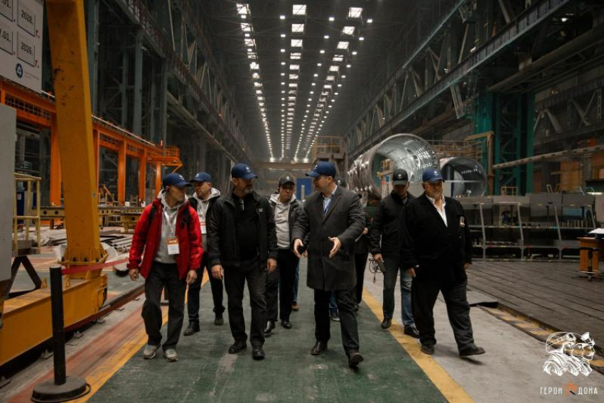 «Герои Дона» увидели мощь Волгодонска: кадры области оценили «Атоммаш» и «Полесье»