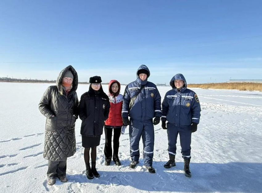 В Волгодонске усилили профилактику безопасности на льду водоемов