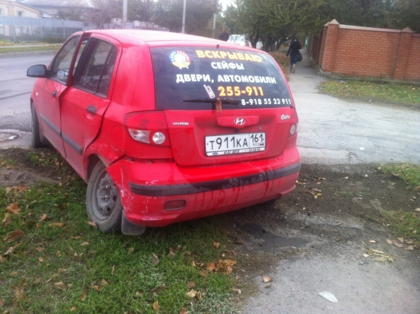 В Волгодонске на Горького пожилой водитель устроил серьезное ДТП
