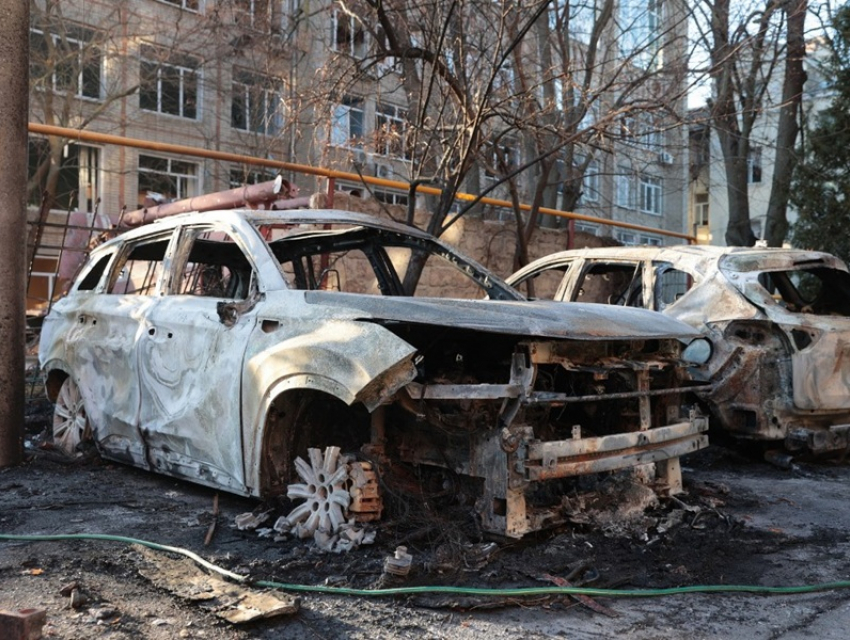 Волгодонцы смогут получить компенсацию за сгоревший от падения БПЛА или ракеты автомобиль