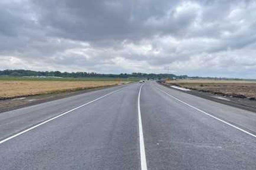 Досрочно завершился ремонт на трассе в Багаевском районе
