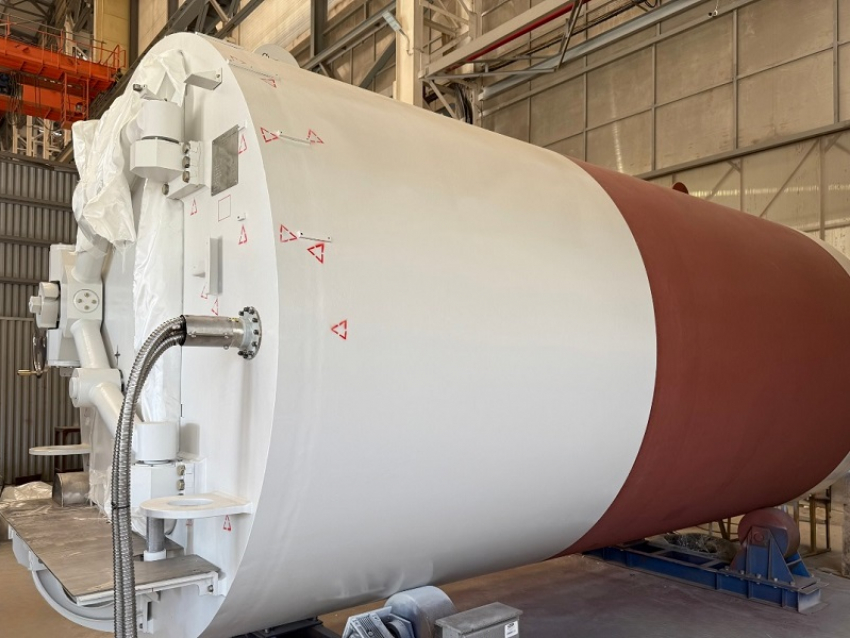 Шлюз для прохода к ядерному реактору на самой современной АЭС в Индии изготовили в Волгодонске