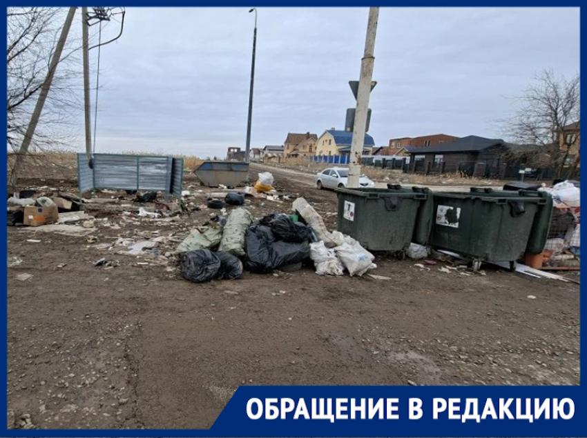 Площадь мусорного очага на проспекте Лазоревый уже составила 1 гектар