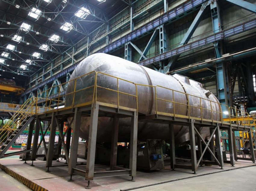 Атомный реактор для Китая прошел испытание водой в Волгодонске 