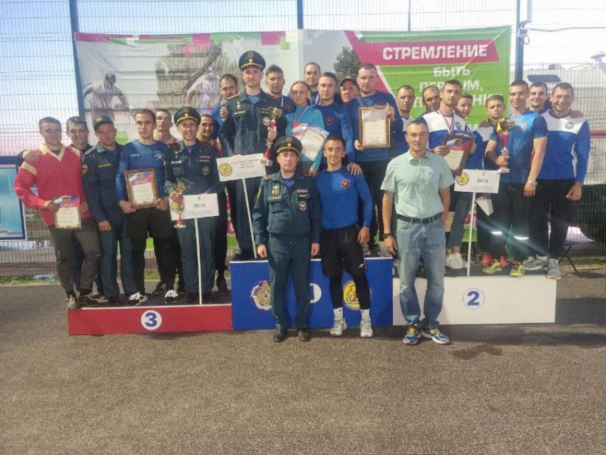Волгодонцы стали чемпионами области по пожарно-спасательному спорту 