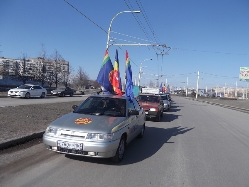 В Волгодонске прошел автопробег в защиту безопасности на дорогах