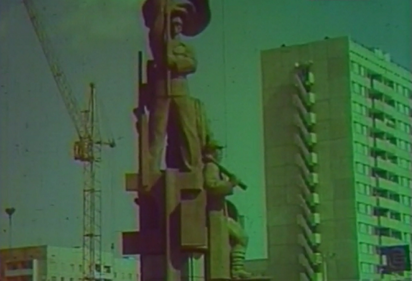 Волгодонск начала 80-х годов, попавший в объектив видеокамеры