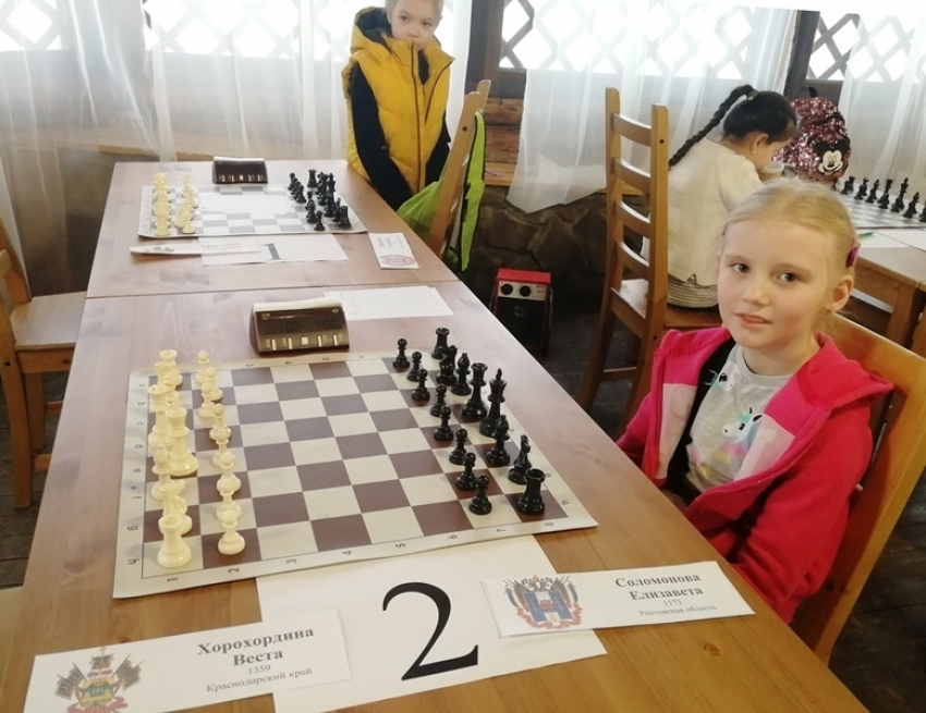 Юная шахматистка из Волгодонска Елизавета Соломонова стала третьей в ЮФО