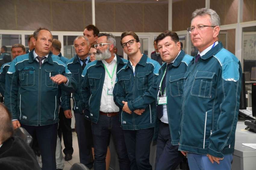 В рамках визита в Волгодонск делегации из Венгрии и Болгарии посетили АЭС