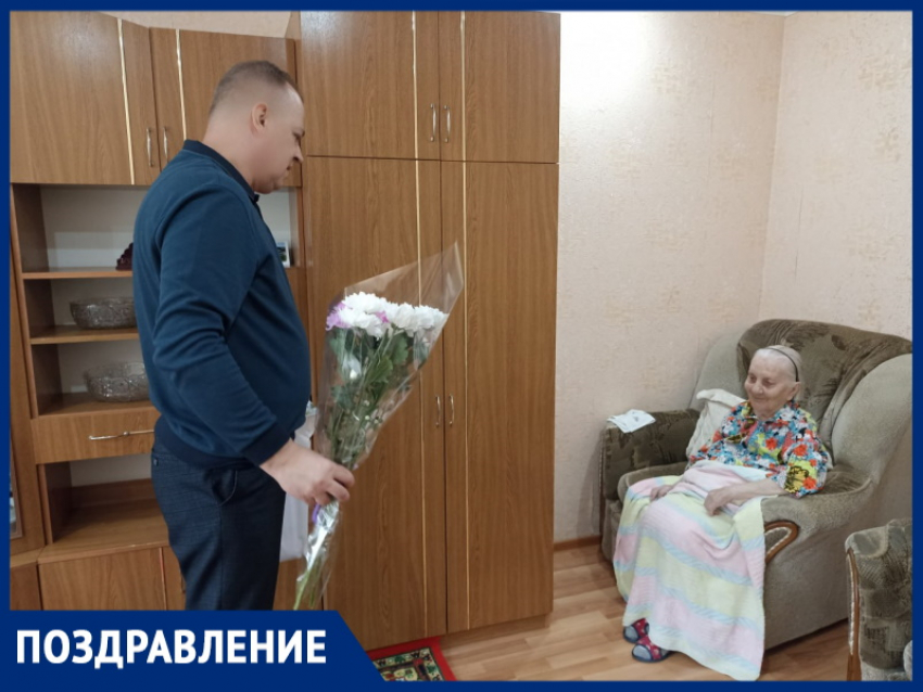 В Волгодонске 101-й день рождения отмечает труженица тыла Зоя Заболоцкая 