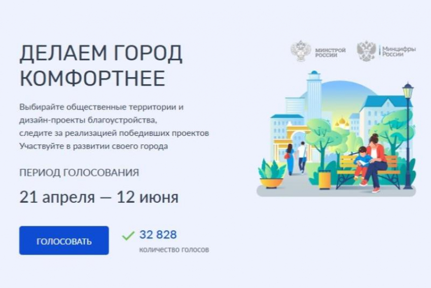 Более 30 тысяч дончан поддержали проекты благоустройства за первые два дня голосования