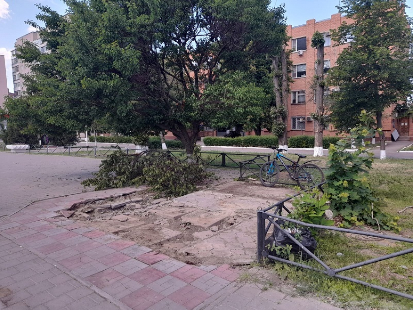 Место передачи «табачной взятки» полицейскому «зачистили» в Волгодонске 