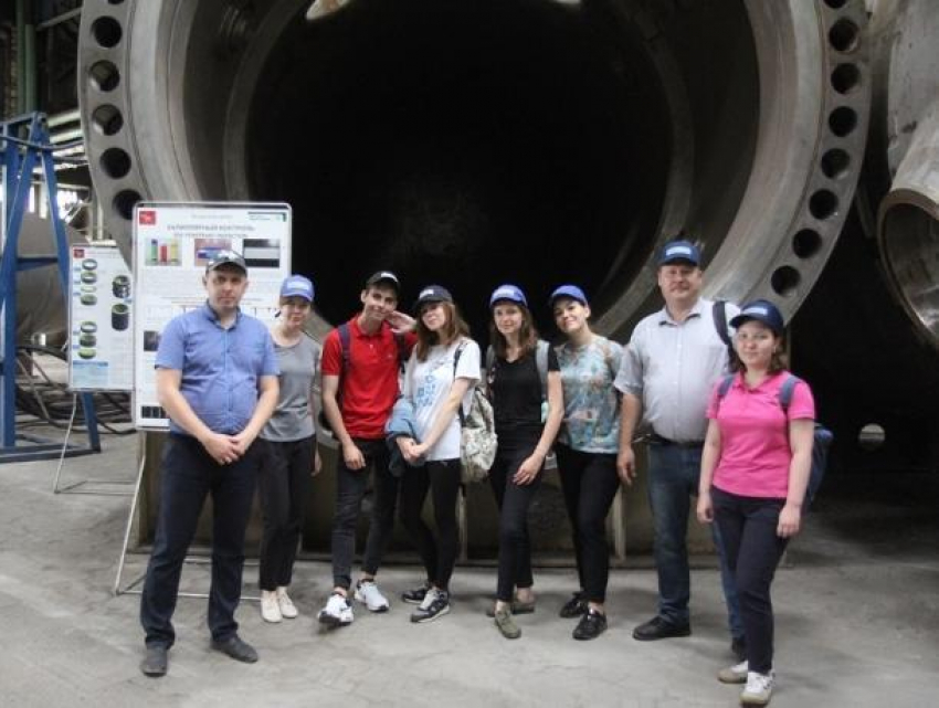 Волгодонский Атоммаш с экскурсией посетили студенты МГУ и СпбГУ