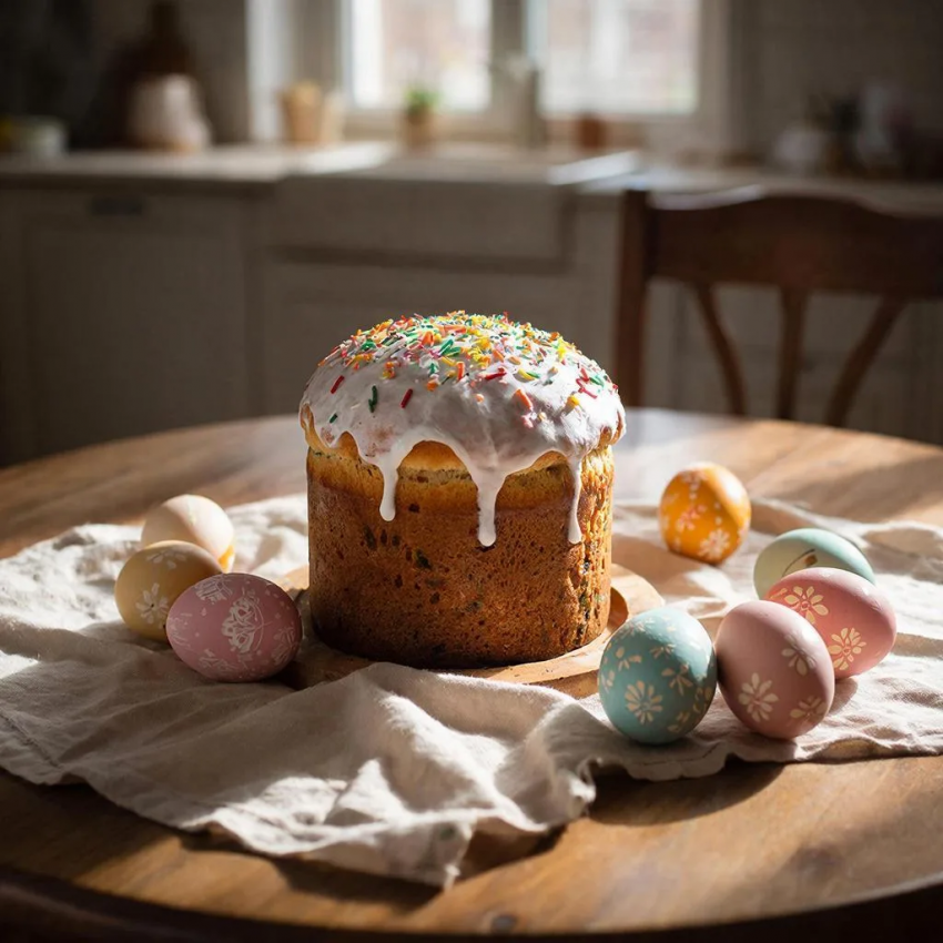 Последние приготовления к Пасхе: готовим кулич за час