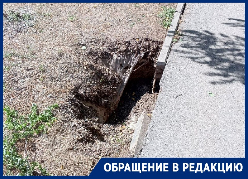 «Такая яма опасна!»: волгодонец предупреждает