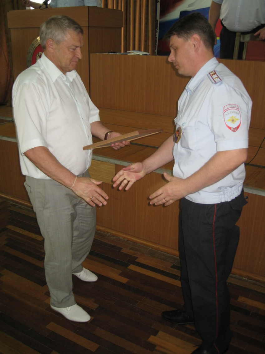 Заместитель главы администрации оценил работу полиции Волгодонска с положительной стороны