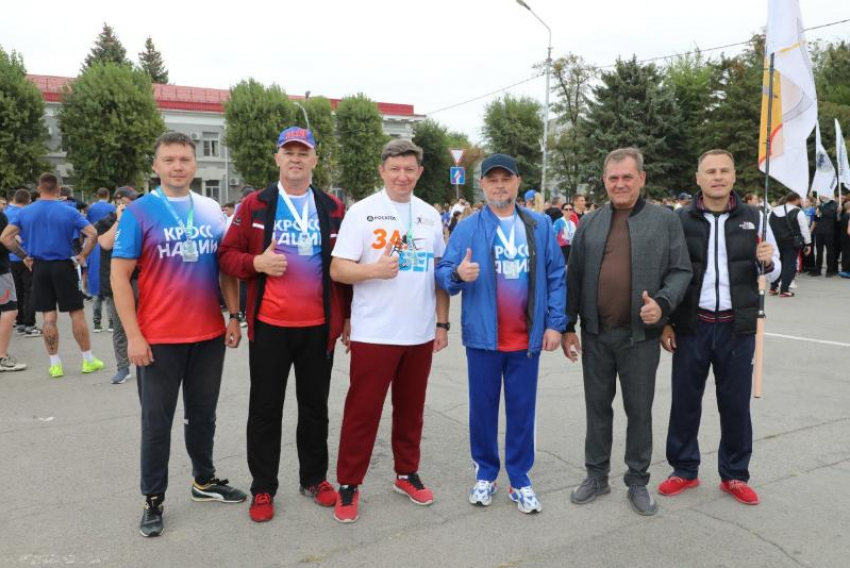 Дмитрий Вельможко поблагодарил волгодонцев за участие в «Кроссе нации»
