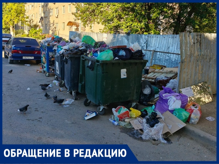 «Очень неприятно видеть этот «срач» у себя под окнами»: с переулка Вокзального несколько дней не вывозится мусор 