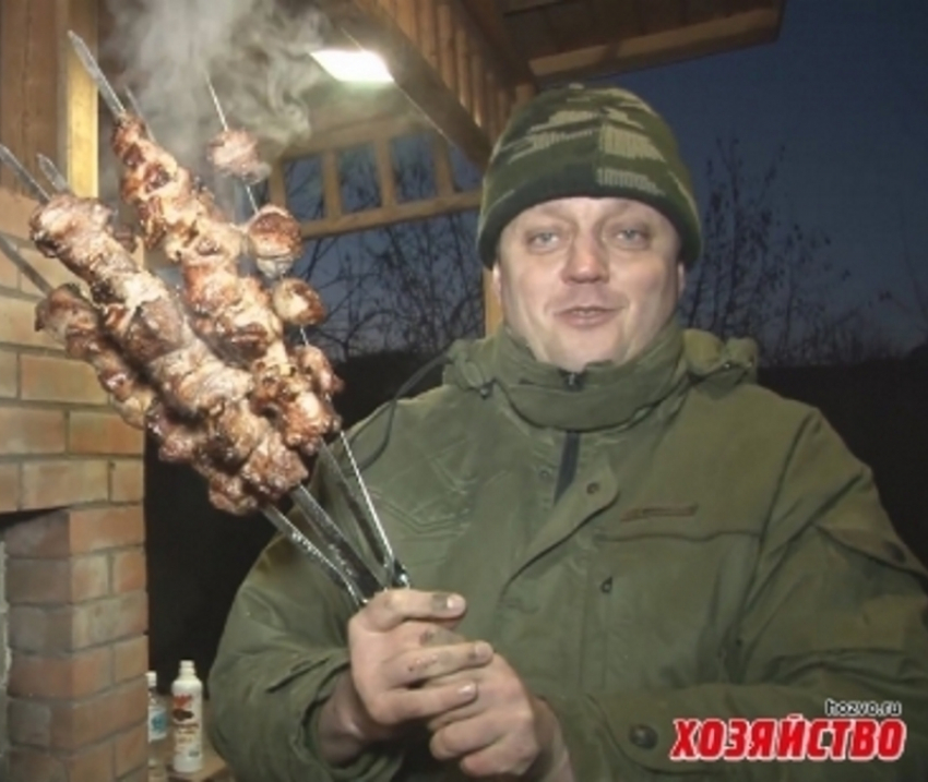 Видеорецепт вкуснейшего шашлыка от Олега Пахолкова