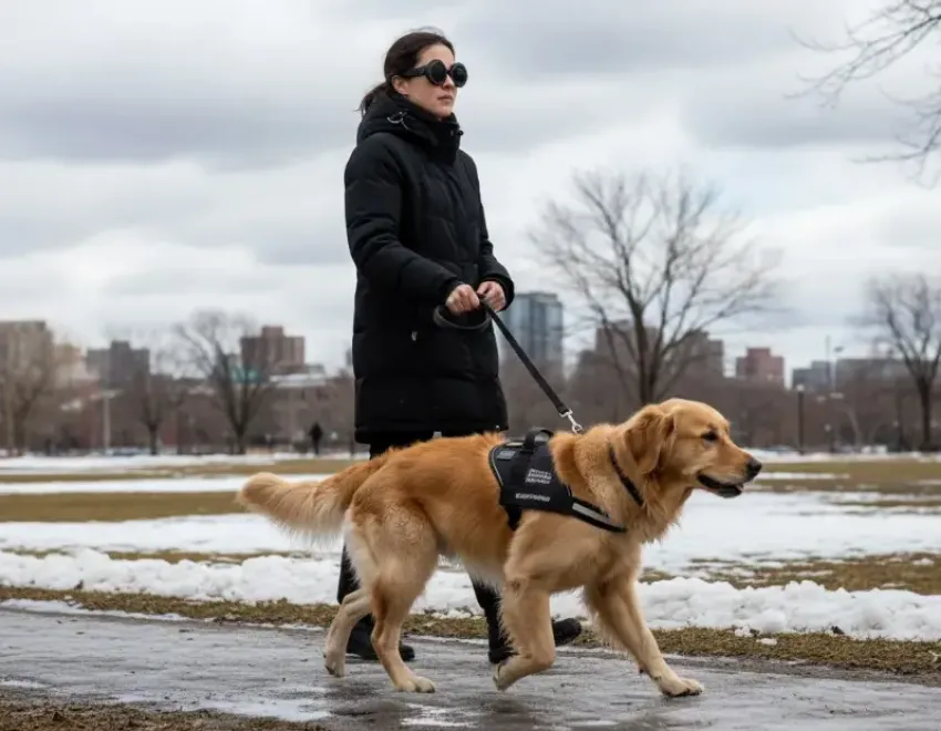 Слепые Волгодонска отказываются заводить собак-поводырей