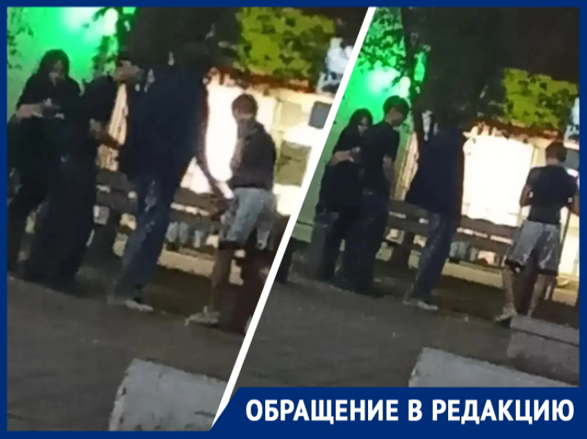 «Залезли на фонарный столб и разбили плафон»: очевидцы о вандалах на площади ДК Курчатова