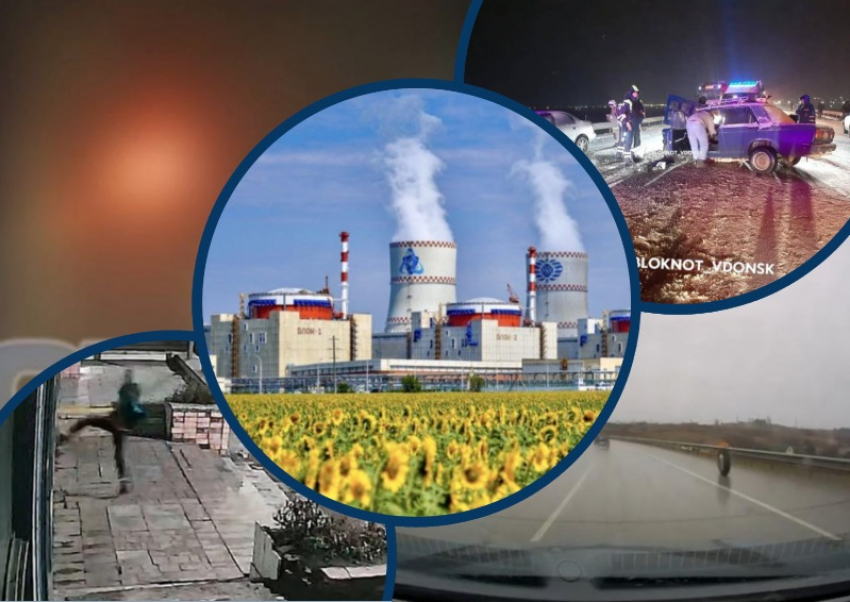 Размещение Южной АЭС, происшествия на трассе «Цимлянск-Волгодонск» и «боец», ногой разбивший витрину: главные новости недели