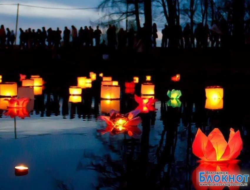 Водные фонарики украсят набережную Волгодонска