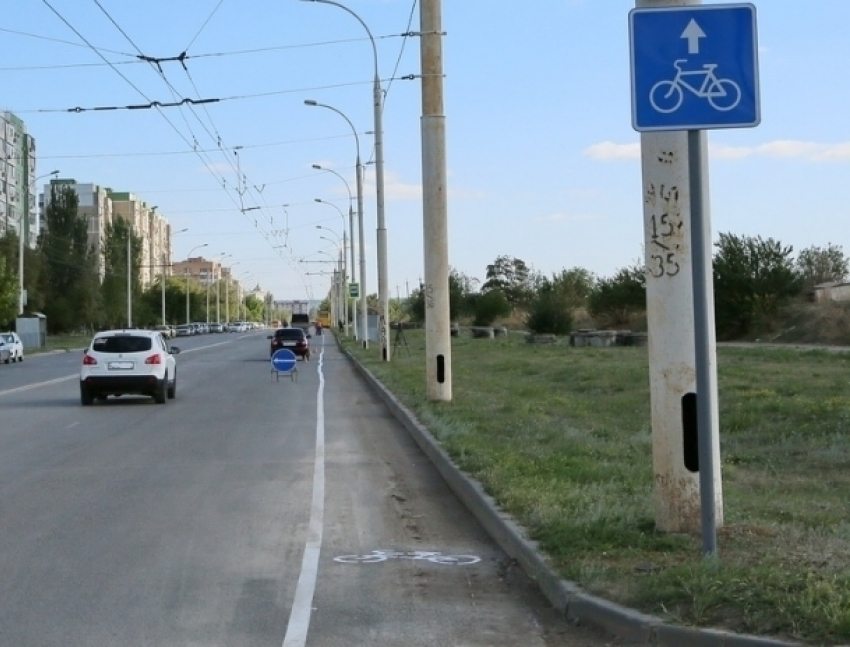Первая велосипедная дорожка появилась в Волгодонске