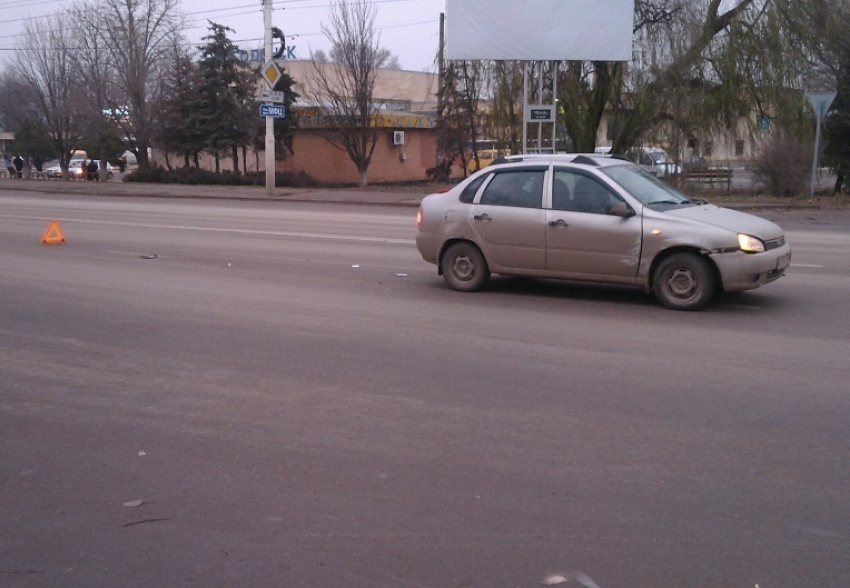 В Волгодонске в районе вокзала произошло два ДТП