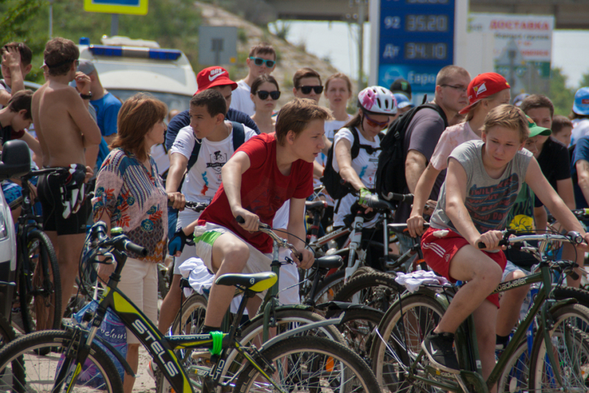 НАЙДИ СЕБЯ: 160 волгодонцев приняли участие во втором летнем велокроссе