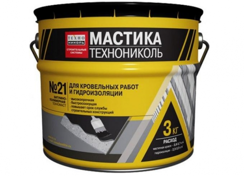 Мастика битумно-полимерная: использование в ремонте