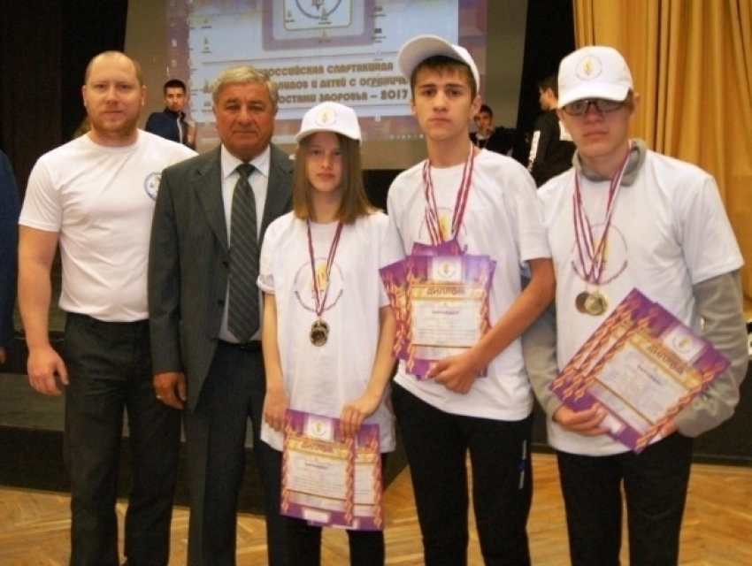 Волгодонцы завоевали девять медалей на Всероссийской спартакиаде для детей-инвалидов
