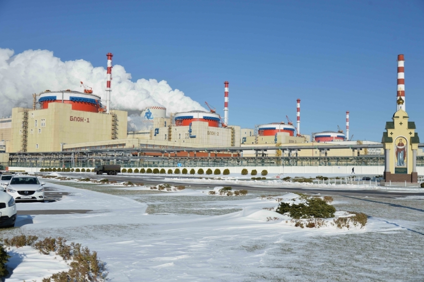 Энергоблок №2 Ростовской АЭС включили в сеть после ППР 