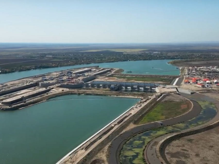  Осталась пара недель до запуска пятого по счету гидроузла с плотиной на Дону