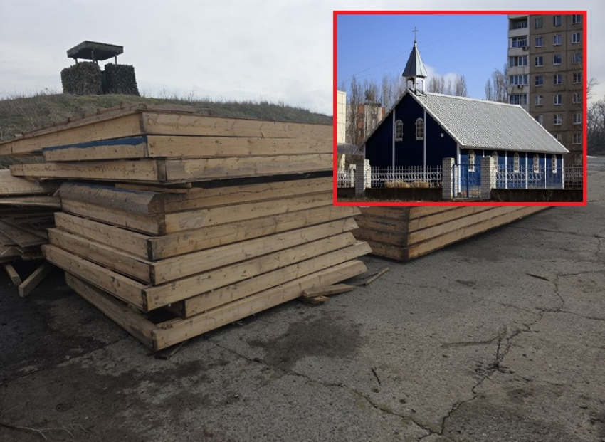 Католический костел из Волгодонска будет собран на новом месте как православная церковь