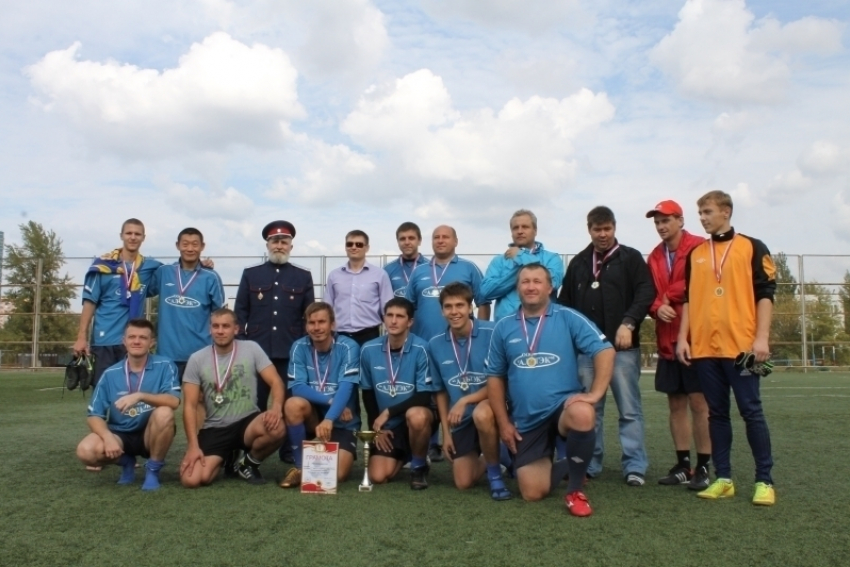В Волгодонске состоялся футбольный турнир, посвященный памяти Донского атамана Матвея Платова