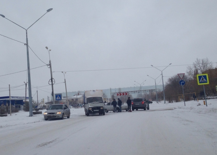 В первые дни снегопада в Волгодонске резко возросло количество ДТП