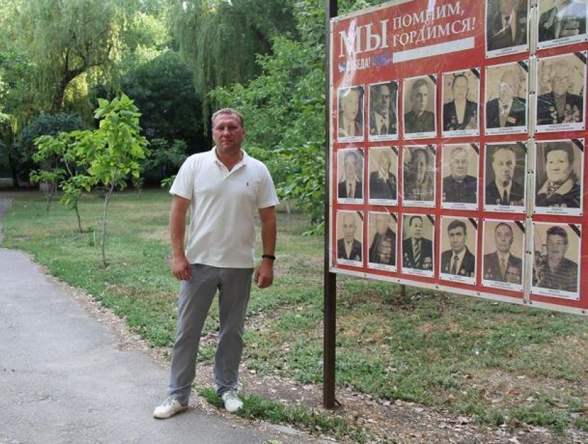 «Сквер ветеранов» больше всего в городе любит Сергей Асташкин