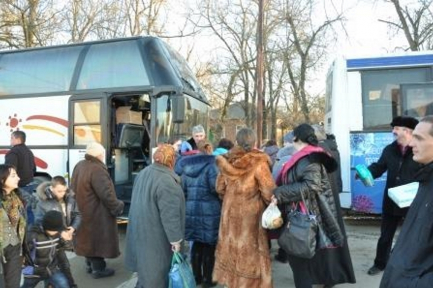 В Цимлянск прибыли еще 93 беженца из Донецкой Народной Республики