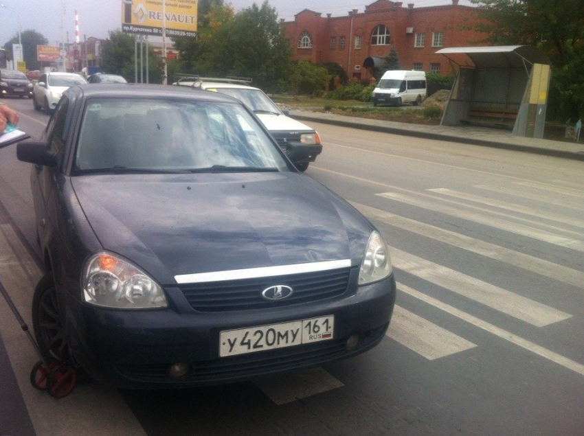 В Волгодонске на Степной на пешеходном переходе сбили 20-летнюю девушку