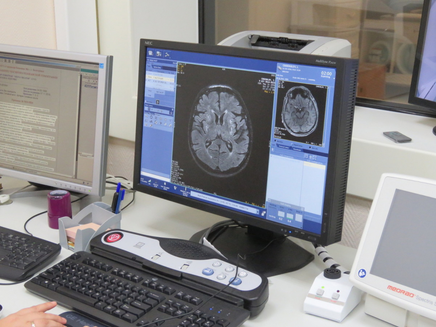В первой городской больнице Волгодонска заработал новый магнитно-резонансный томограф 