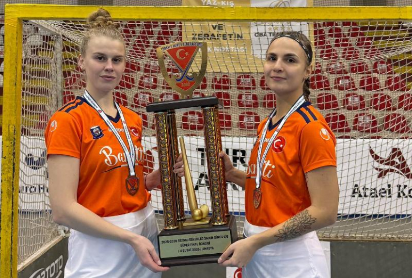 Волгодонские спортсменки ХК «Дончанка» стали чемпионами Турции по индорхоккею  